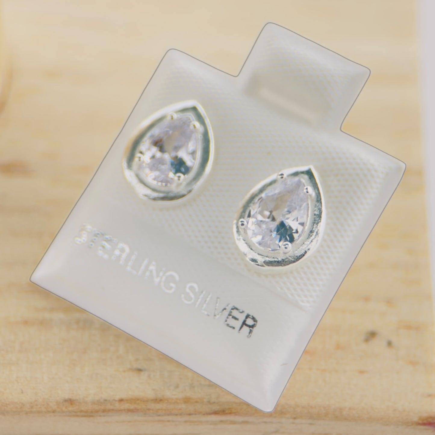 Aretes Plata 925 Gota Clásica