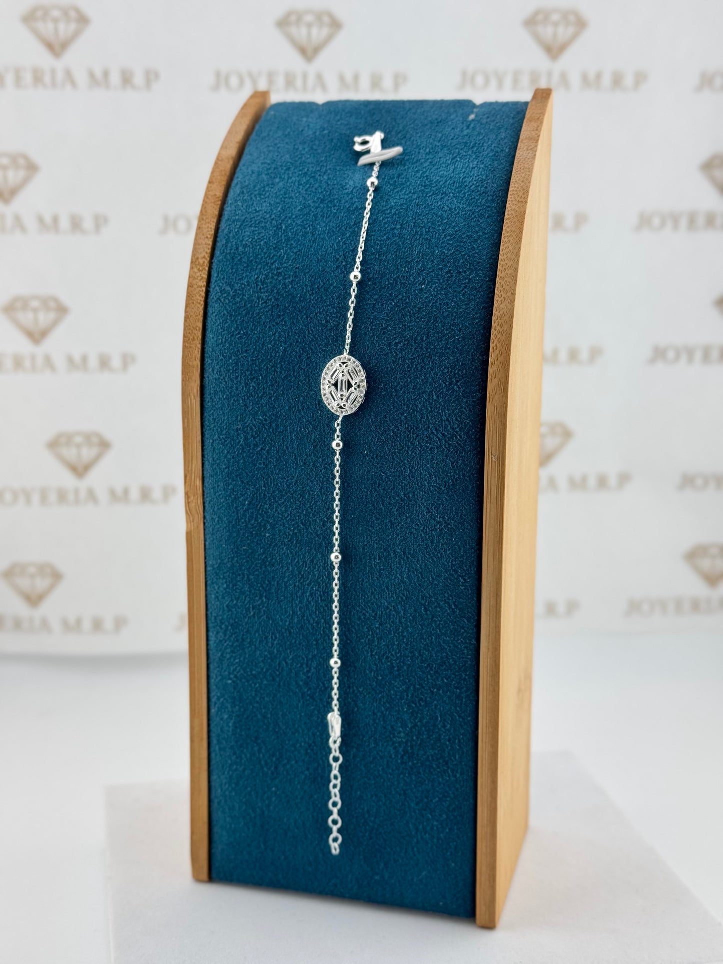 Pulsera Medallón Ovalado Clásico – Pulsera Plata 925