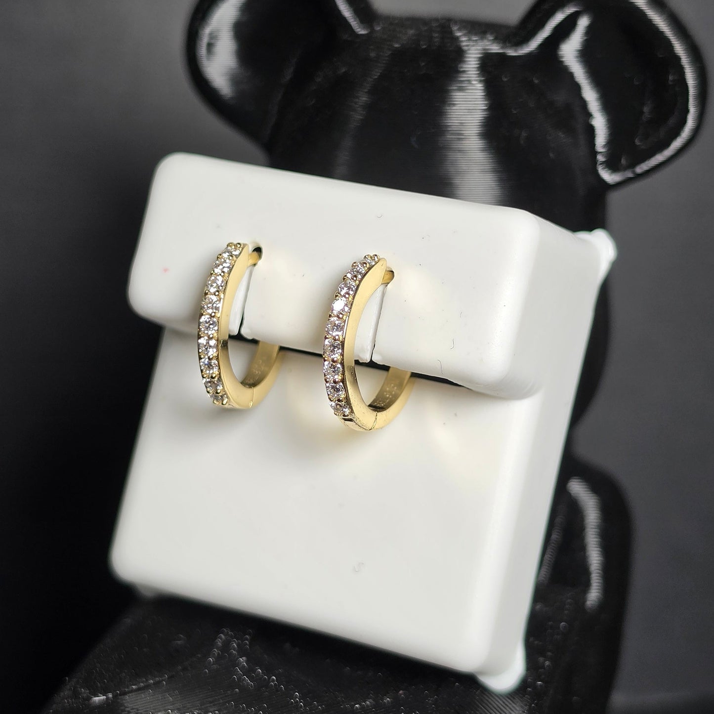 Aretes Aura Elegance con Moissanita VVS en Plata 925