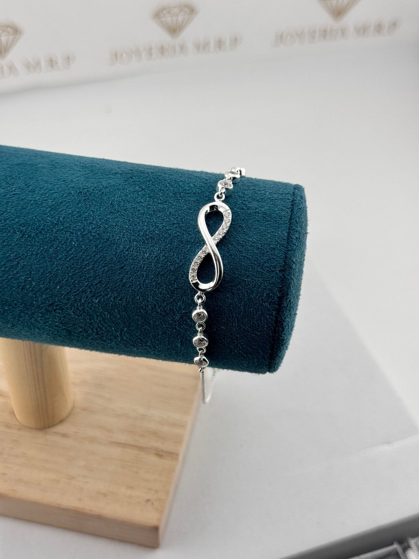 Pulsera Infinito Ajustable – Plata 925