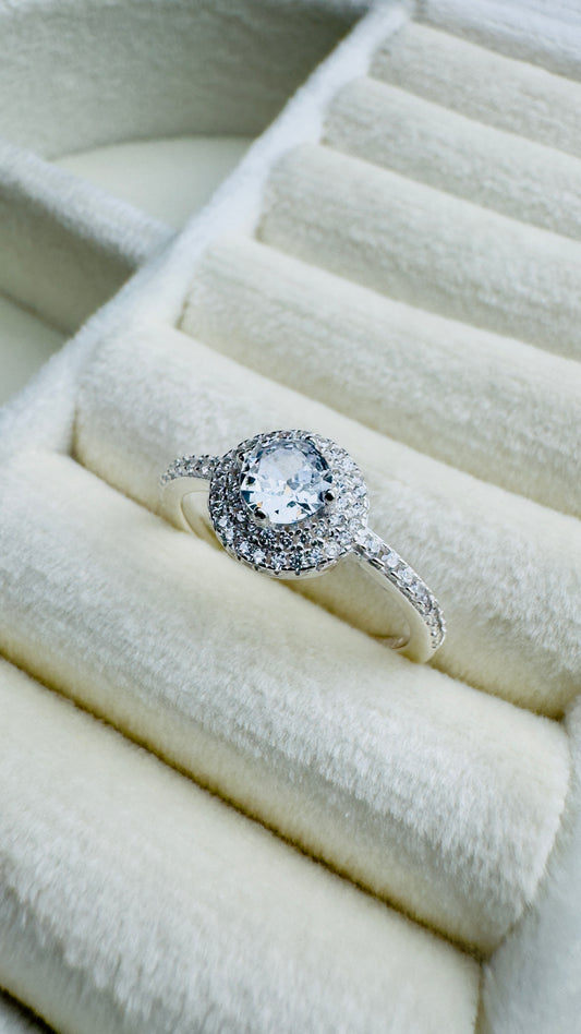 Anillo Valentina en Plata 925 Talla 7