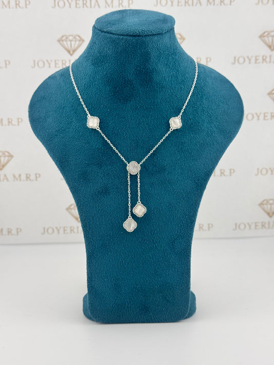 Gargantilla Clover Élégance – Plata 925