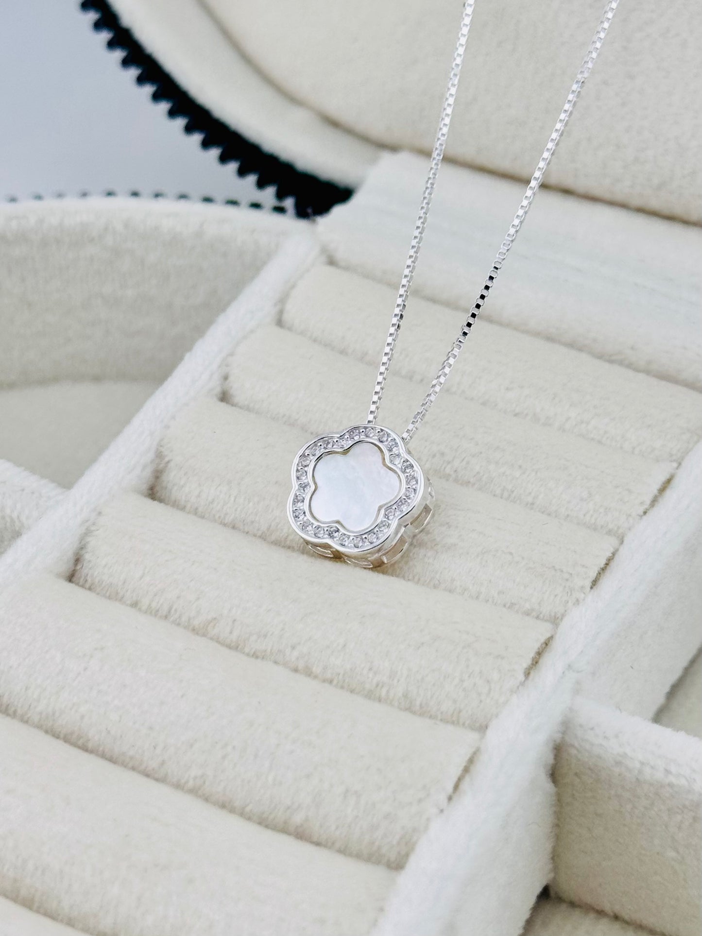 Gargantilla Clover Clásica – Plata 925