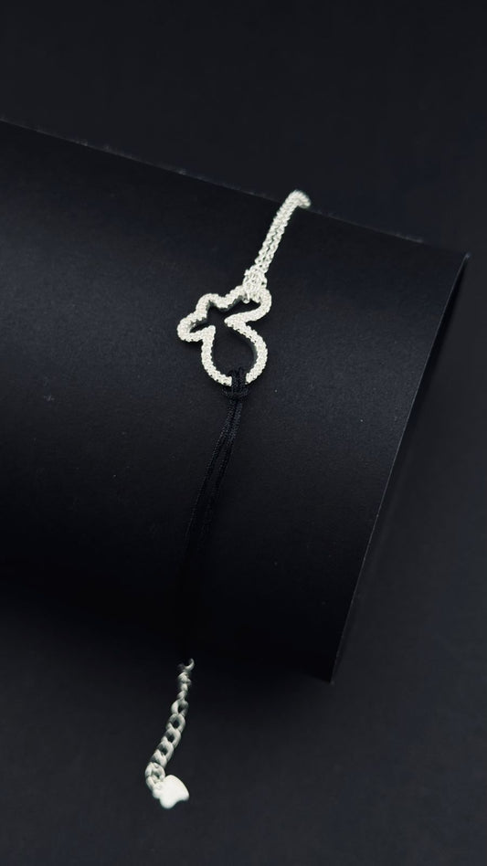 Pulsera Minimalista y brillante de Plata 925 Italiana