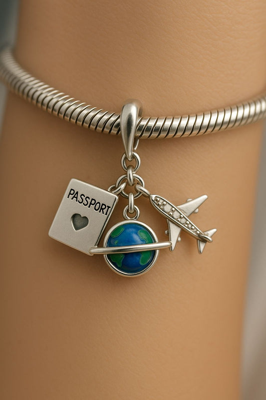 Charm "Espíritu Viajero" en Plata 925