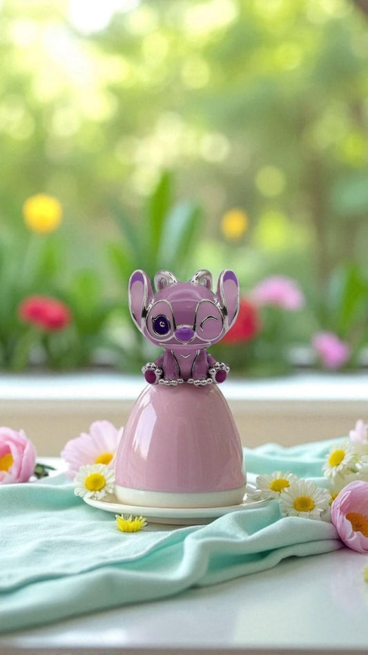 Charm "Stitch Angel" en Plata 925