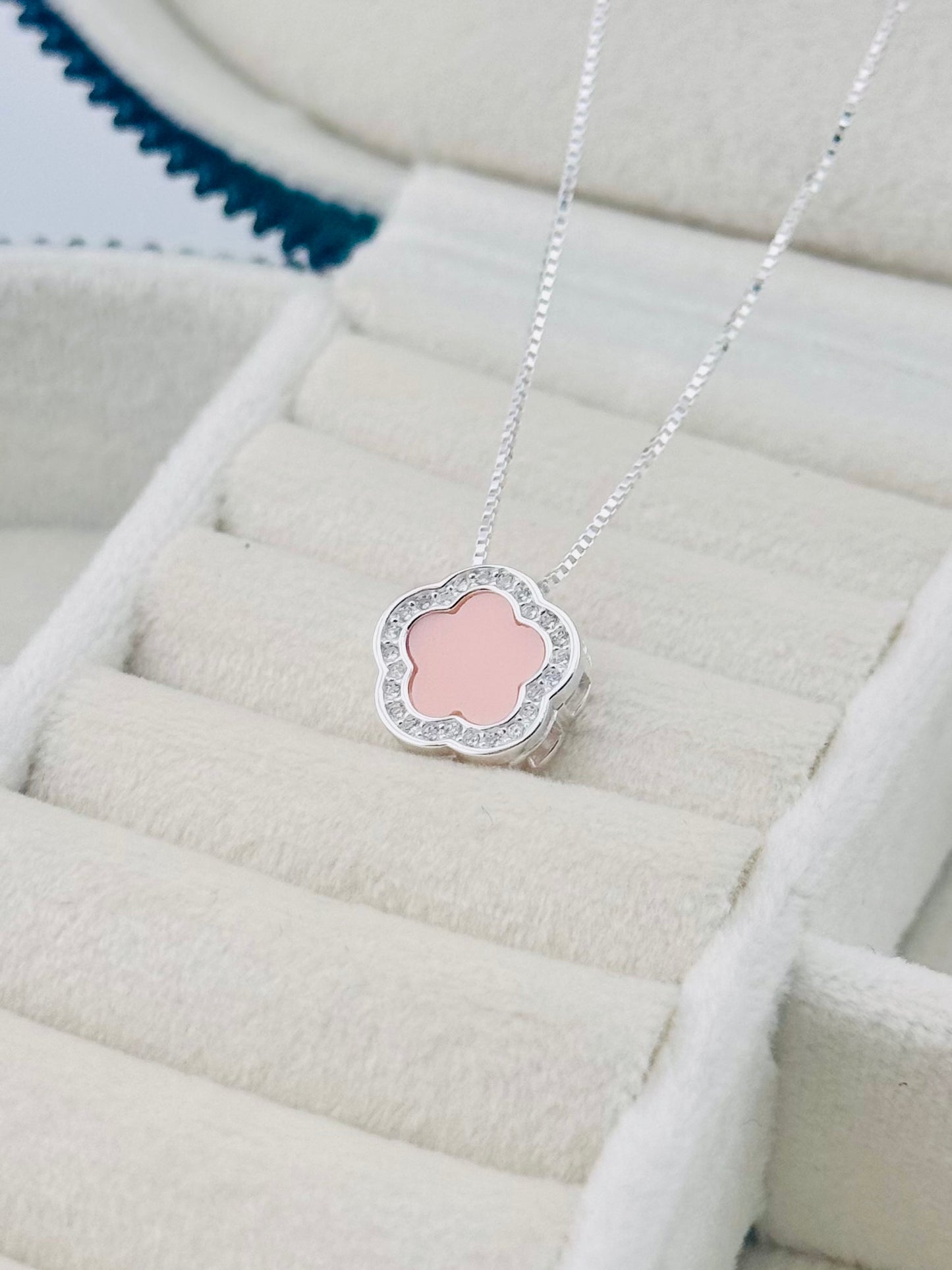 Gargantilla Clover Clásica – Plata 925