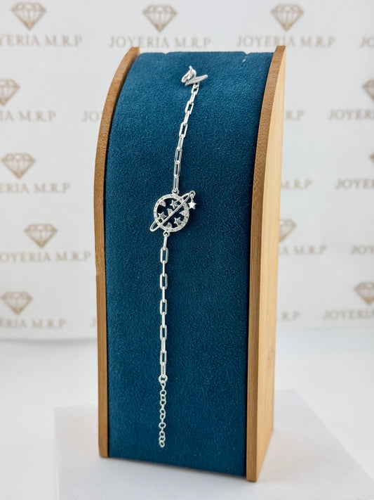 Pulsera Cosmos Celeste – Plata 925