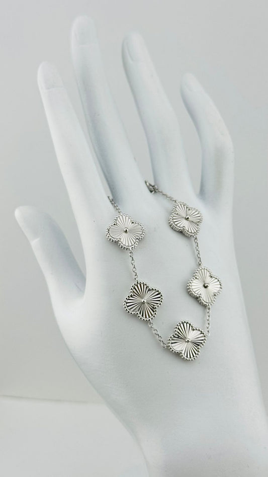 Pulsera Exclusiva Tréboles Grabados