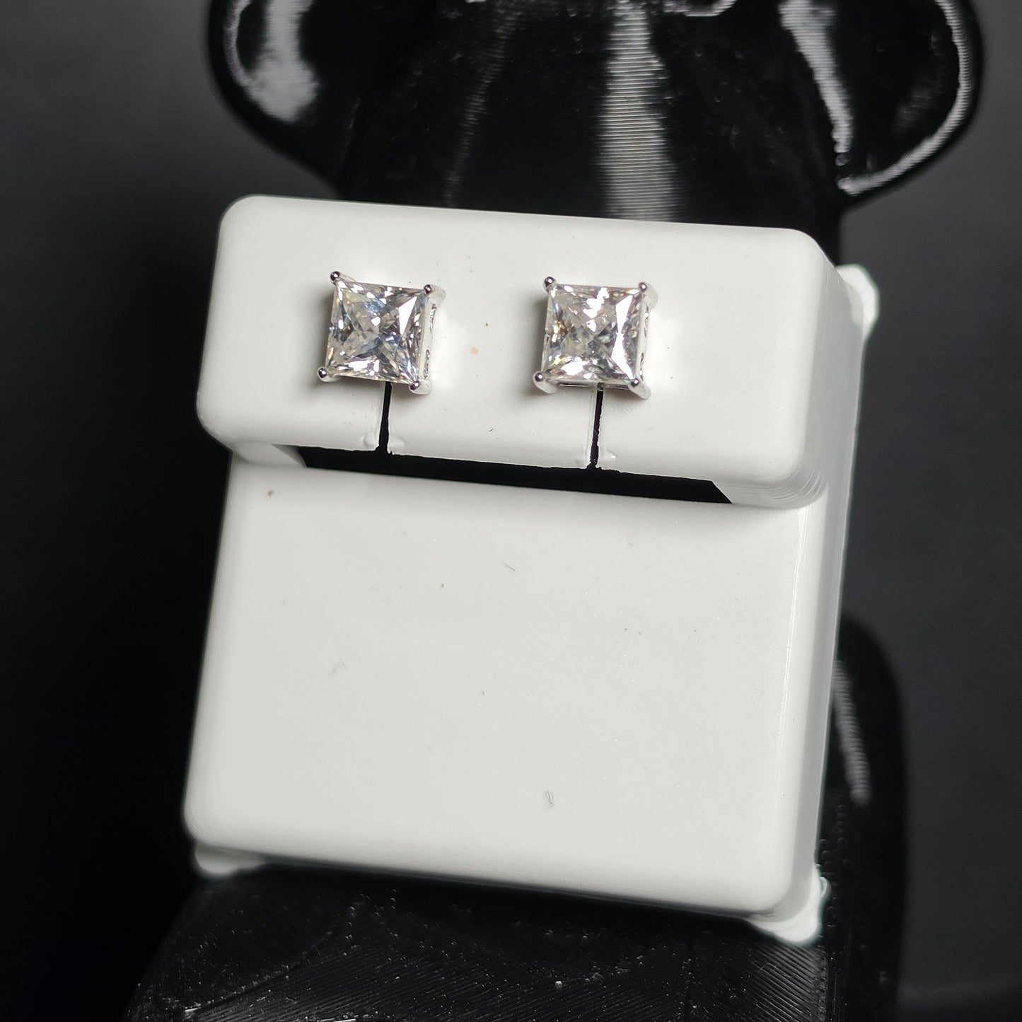 Aretes Élite 1.60 CTW con Moissanita VVS en Plata 925